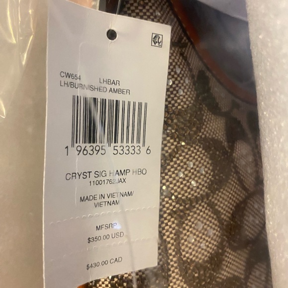 Coach Signature Brown and Tan Shoulder Bag - Picture 7 of 7